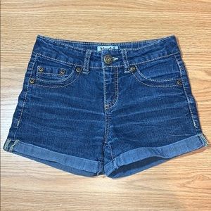 Girls Mudd Jean Shorts